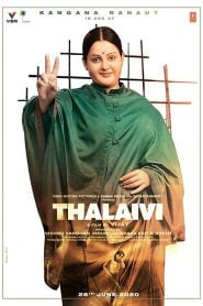 Thalaivi (2021) Hindi PreDVD [Hall Print] Full Movie Download | Gdrive Link